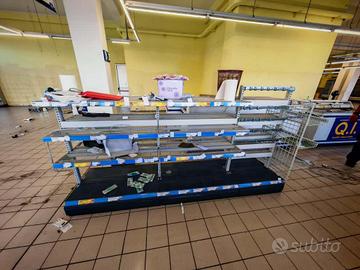 Scaffalatura professionale con Led