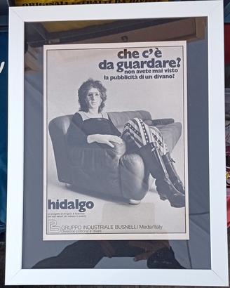 Franco Battiato pubblicità originale con cirnice