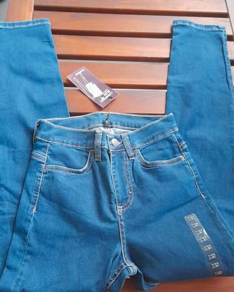 pantaloni jeans tg xs calzedonia 