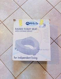 Rialzo WC Ares con sistema di bloccaggio