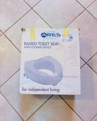 Rialzo WC Ares con sistema di bloccaggio