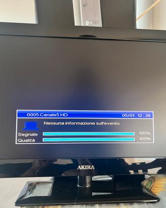 Akira B04TU24F - TV LED 24" FULL-HD - USB
