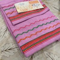 Set Asciugamano Viso+Ospite 1+1 in 100% Cotone