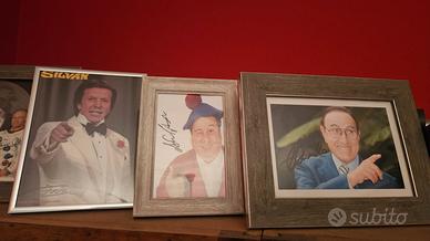 autografi originali Baudo Silvan Vitali