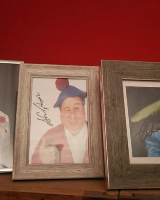 autografi originali Baudo Silvan Vitali