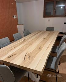 Tavolo Rustico Taverna effetto irregolare 