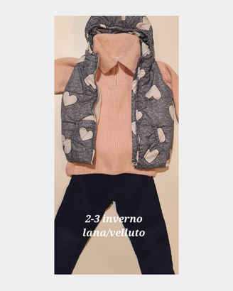 SET BAMBA 2-3 anni INVERNO
