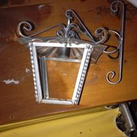 Lanterna da muro in ferro ideale per esterni 🌿