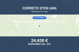 Immobile in asta di 74 m² a Cerreto d'Esi