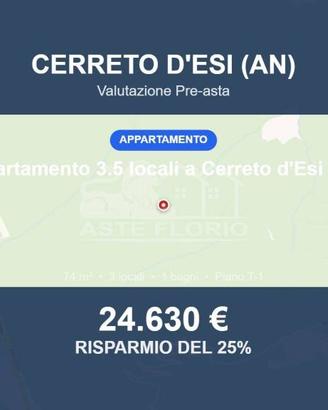 Immobile in asta di 74 m² a Cerreto d'Esi