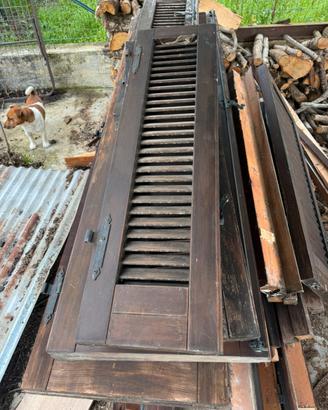 Persiane in legno duglas