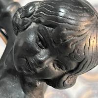 Lampada da tavolo in bronzo ,anni 30