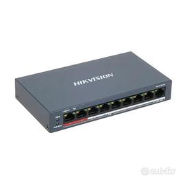 Hikvision DS-3E0109P-E/M(B) Switch Poe 9 Porte
