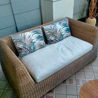 Divano in vimini midollino 