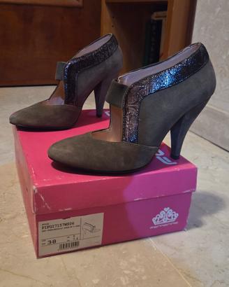 Decollete Fornarina numero 38 verde