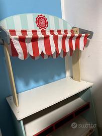 Bancarella/Teatrino gioco in legno Lidl