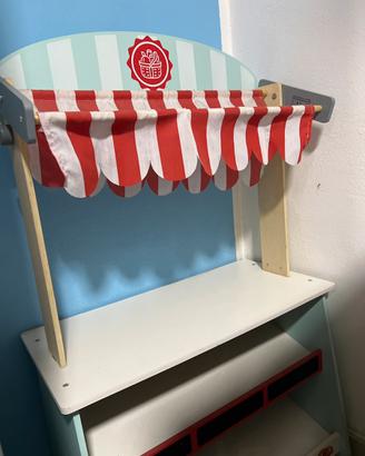 Bancarella/Teatrino gioco in legno Lidl