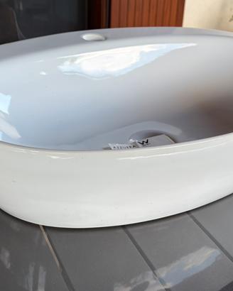 Lavabo cm 60x42 Bianco Nuovo