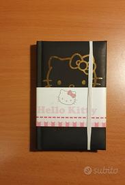 Taccuino Hello Kitty nero e oro