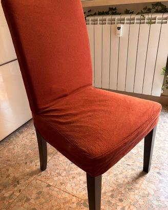 Coppia sedie imbottite Ikea