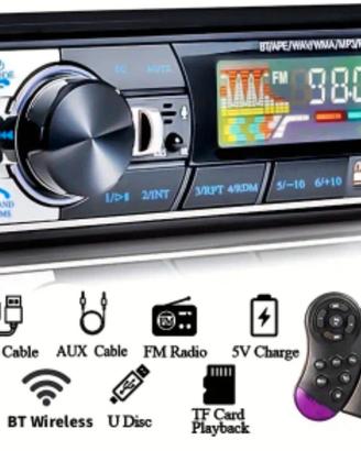 Autoradio 1 din  JSD-740 MP3+Controllo 2025