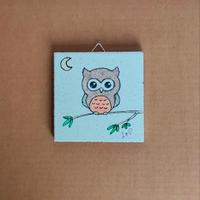 Quadretto Artigianale Su Piastrella