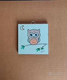 Quadretto Artigianale Su Piastrella