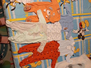 Set pigiamini cotone taglia 50/56 
