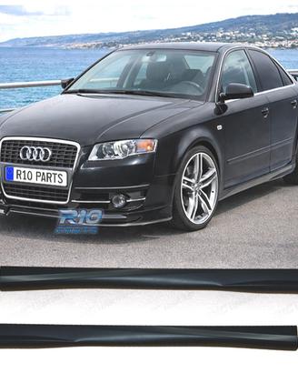 MINIGONNE LATERALI AUDI A4 B7 04-07 LOOK TURBO