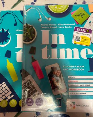 In time 1 student’s book and workbook