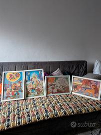 quadri puzzle con cornice per bambini 