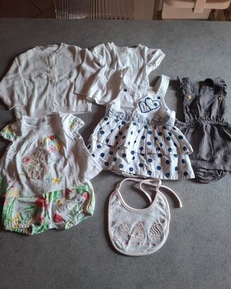 Set per nascita bambina estivo perfetto 0-3 mesi