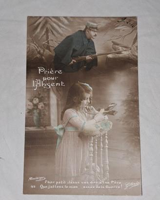 cartolina postale francese ww1