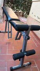 Panca palestra uso pesi