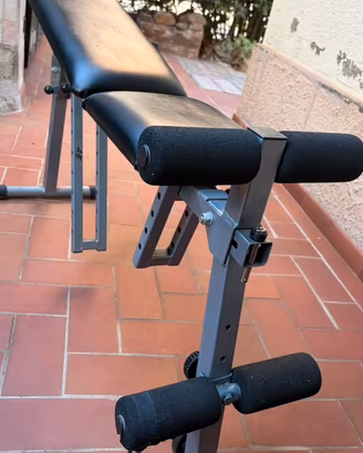 Panca palestra uso pesi