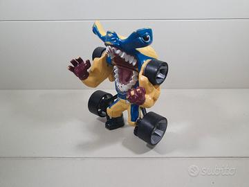 Street Sharks Action Figure Jab  Trasformabile