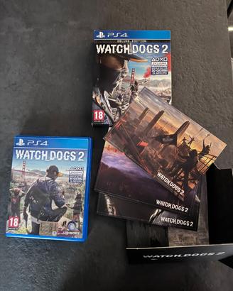 PS4 Watch dogs 2 deluxe edition