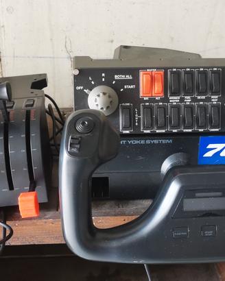 Logitech Pro Flight,yoke,controls e timone