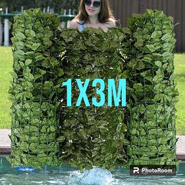 1x3 M Siepe artificiale Edera finta Recinzione