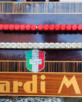Segnapunti "BILIARDI MARI anni 80"