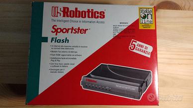 US Robotics Sportster Flash 56K Modem Fax Mac 1998