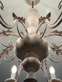 Lampadario Shabby - Vintage