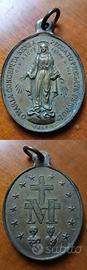 Medaglia ottocentesca Maria Vergine