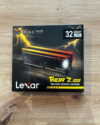 LEXAR THOR Z RGB DDR5 32GB 6000MHZ CL38
