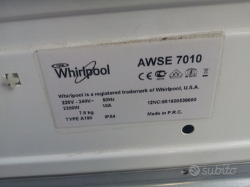 Motore lavatrice Whirlpool mod. AWSE7010