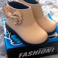 Stivaletti Eleganti Bimba con Fiocco 🎀 taglia [23]