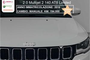 JEEP Compass 2.0 Multijet II aut. 4WD Limited