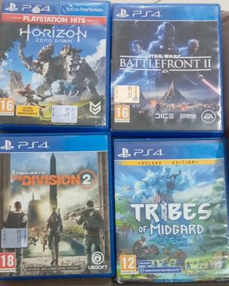 Giochi per la ps4 o cambio x altri giochi 