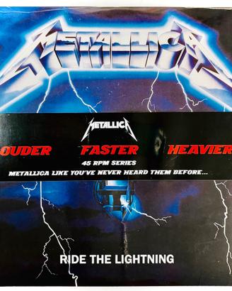 METALLICA - Ride the Lightning - 45rpm Series