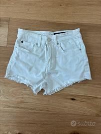 pantaloncino jeans bianco ARMANI